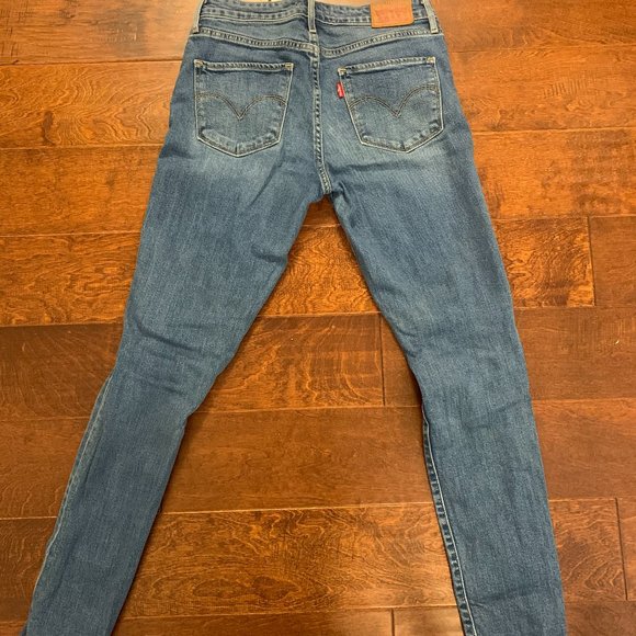 721 HIGH RISE RIPPED SKINNY WOMEN'S JEANS - Picture 4 of 5